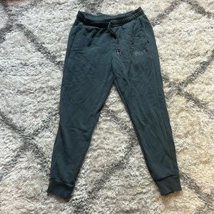 Puma Sweatpants. Small stain on left leg, but not noticeable unless looking.